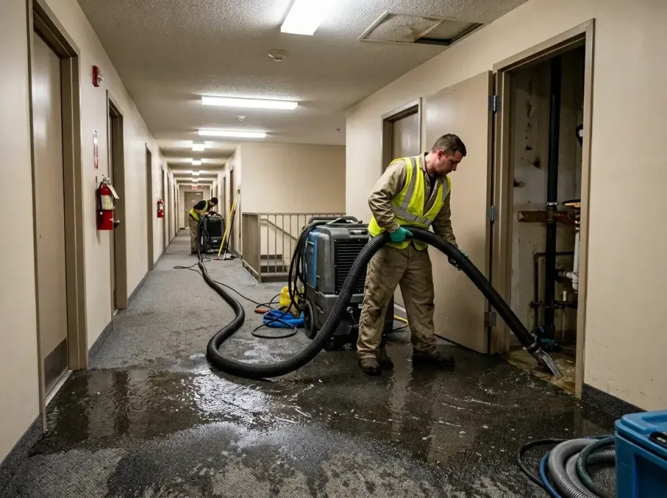 multi-unit-apartment-hallway-f-005 — frequently asked questions, Emergency Burst Pipe Water Extraction & Removal in Sanger,…
